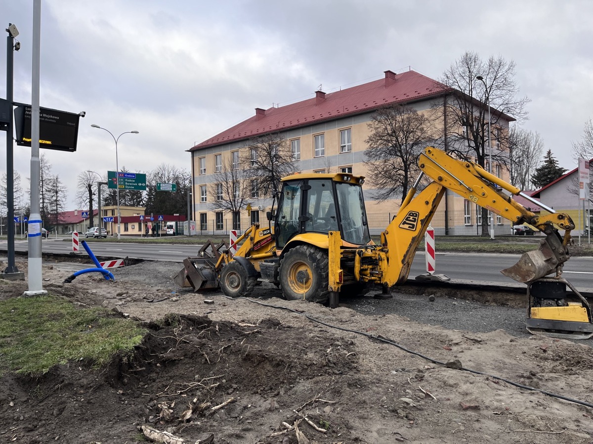 Rozbudowa skrzyżowania ul. Lwowskiej i ul. Mieszka I [luty 2023]